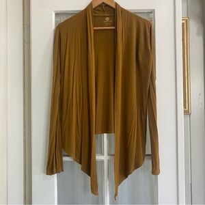 Lily Lotus Bamboo Wrap Top in Sunstone